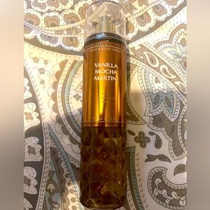 Bath and Bodyworks vanilla mocha martini body mist, brand new